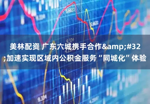 美林配资 广东六城携手合作&#32;加速实现区域内公积金服务“同城化”体验