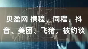 贝盈网 携程、同程、抖音、美团、飞猪，被约谈